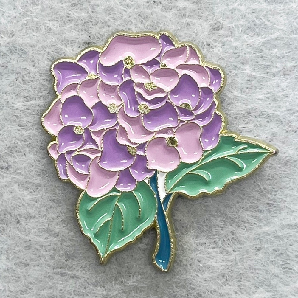 🔮 5/$25 Purple Hydrangea Pin